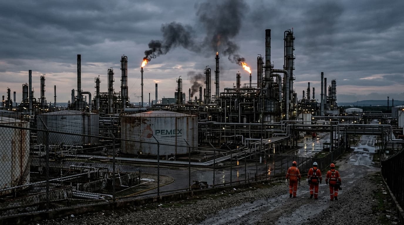 Pemex: Una Década de Desafíos Financieros Profundos y Deuda Récord Impactan el Sector Hidrocarburos Mexicano