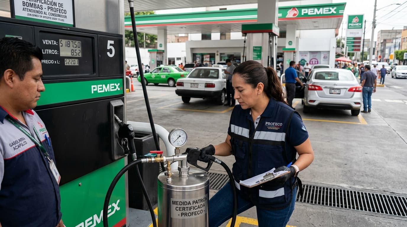 PROFECO Avanza en la Regularización de Gasolineras: Garantizando Litros Completos para el Consumidor